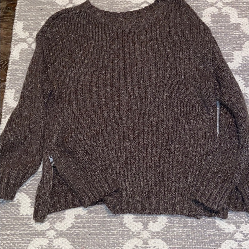 Brown oversized sweater